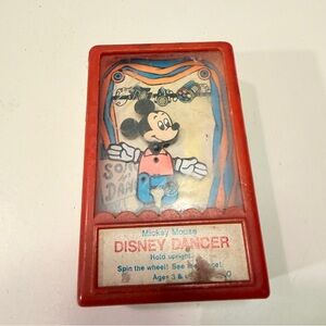 Vintage Mickey Mouse Disney Dancer Toy Walt Disney Productions Hong Kong